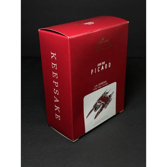 Hallmark Keepsake 2021 Star Trek Picard: LA SIRENA Christmas Tree Ornament! - Picture 2 of 6